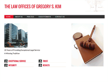 Tablet Screenshot of gregorykimlaw.com
